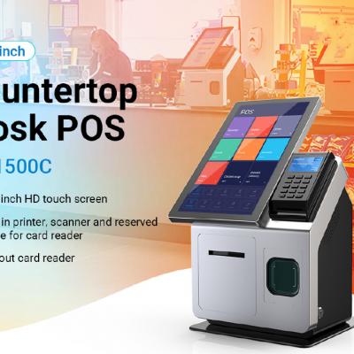 15.6 inch Countertop Kiosk POS KP-1500C